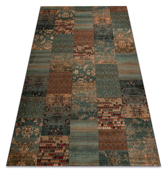 Koberec KASHQAI 4327 400 Patchwork zelený