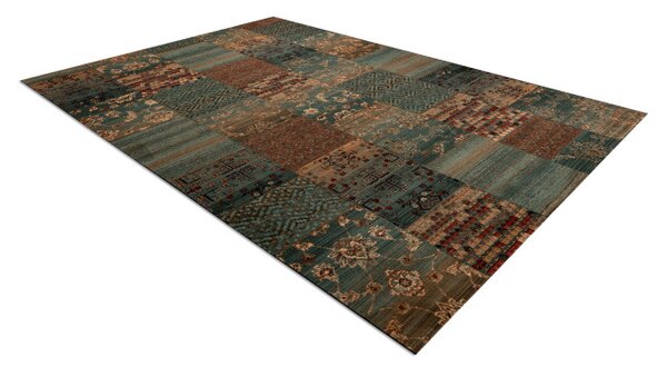 Koberec KASHQAI 4327 400 Patchwork zelený