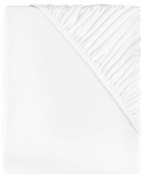 LIVARNO home Žerzejové napínací prostěradlo, 90-100 x 200 cm (bílá) (100375541003)