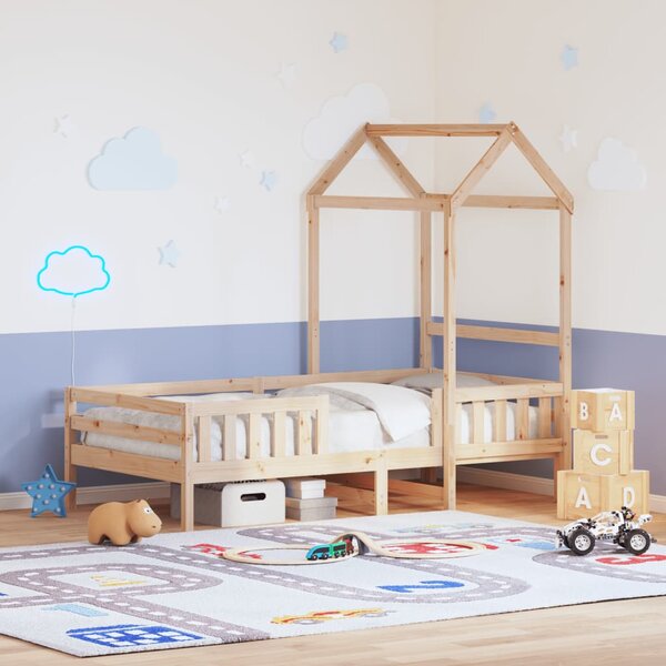 Rám postele se střechou 75 x 190 cm masivní borovice 3282168