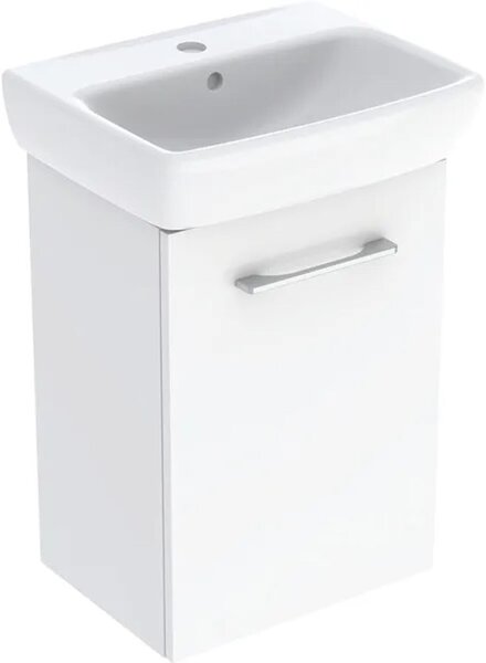 Geberit Selnova Square umyvadla se skříňkou 36 cm bílá 502.742.00.1