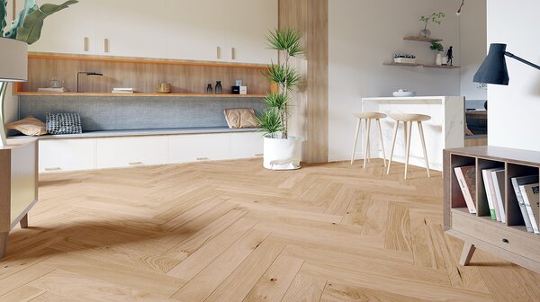 BARLINEK Promo Dub lombardy herringbone 1WC000039 - 0.65 m2