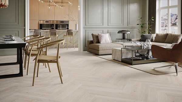 BARLINEK Promo Dub pudding herringbone 1WC000029 - 0.65 m2