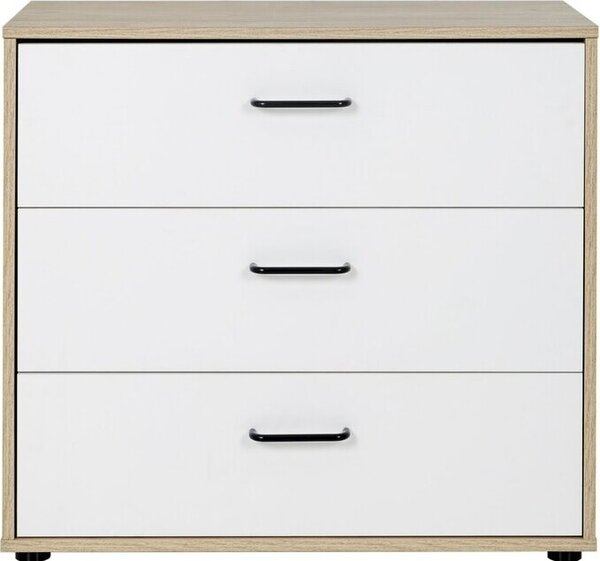 Komoda se 3 zásuvkami, íka 81 cm - ERWAN