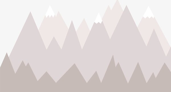 Dětská fototapeta na míru Horské Panorama | Vliesová fototapeta na zed' | DFTNS1271