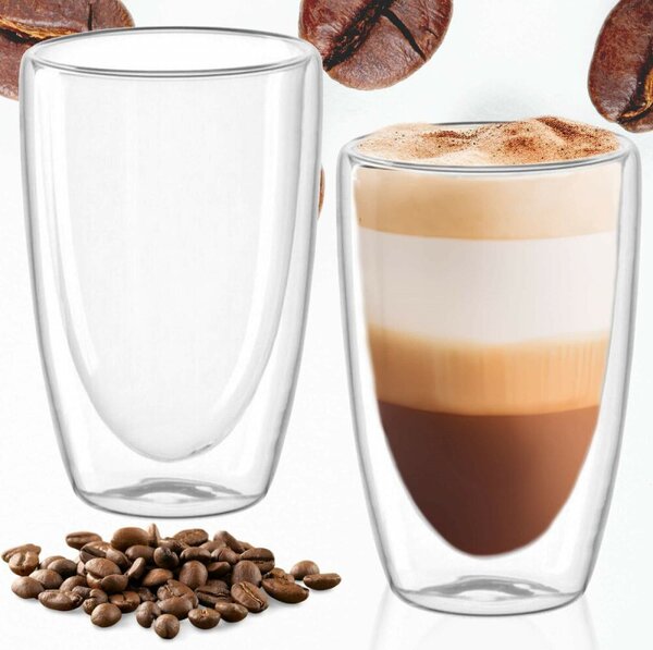 Sklenice na kávu 450 ml SPRINGOS TAZZA
