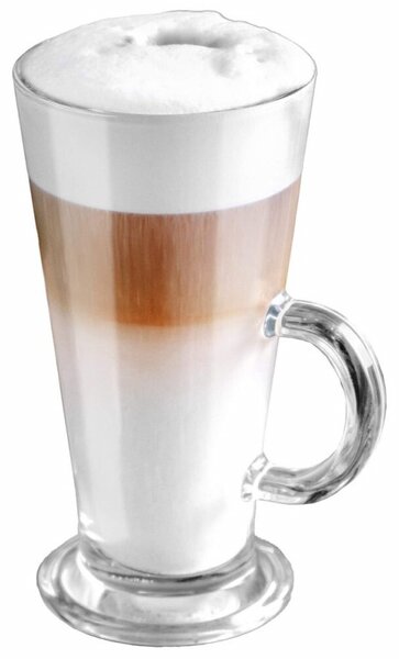 Sklenice na latte 280 ml SPRINGOS HA7496 6ks