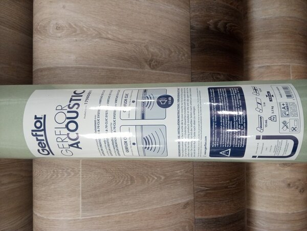 Podložka pod vinylové dílce Gerflor Acoustic 15dB 0,93 mm, 15 m2