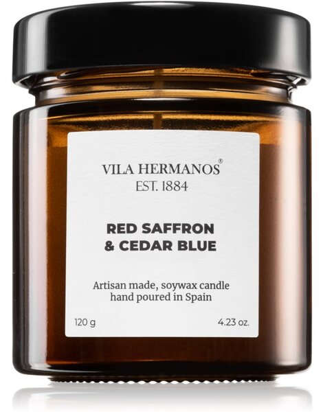 Vila Hermanos Apothecary Red Saffron & Cedar Blue vonná svíčka 150 g