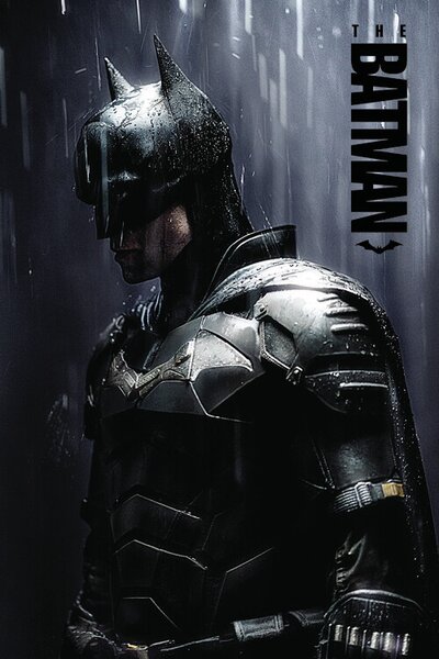 Plakát, Obraz - The Batman 2022 - Grey Rain