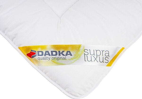 Dadka Zimní prošívaná termo přikrývka Dadka LUXUS SUPRA z dutého vlákna, bílá, 135x200cm, 2500g