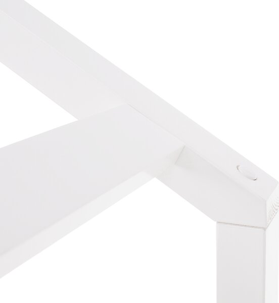 KONDELA Montessori postel, 90x200, bílá, masiv, BIANKA