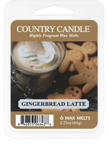 Country Candle Gingerbread Latte vosk do aromalampy 64 g