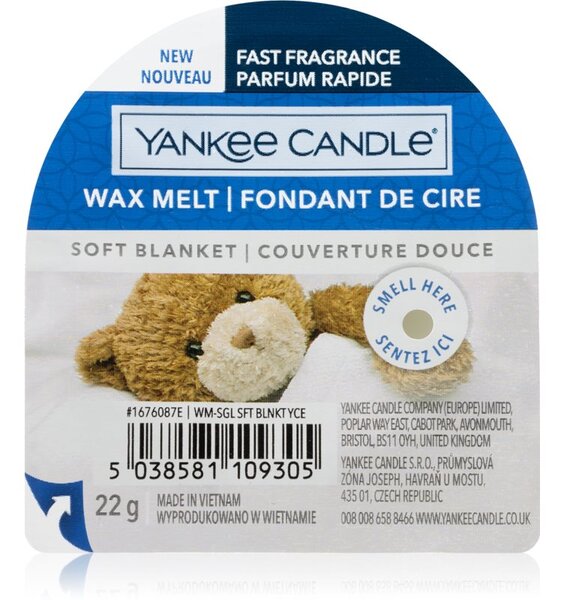 Yankee Candle Soft Blanket vosk do aromalampy 22 g