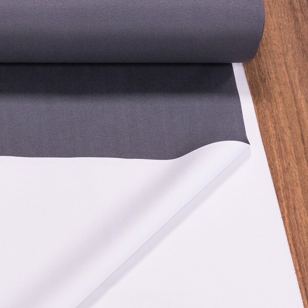 Brilltex Absolutně zatemňující závěs, 100% blackout ANTHRACITE, tmavě šedý, š.140cm (látka v metráži)