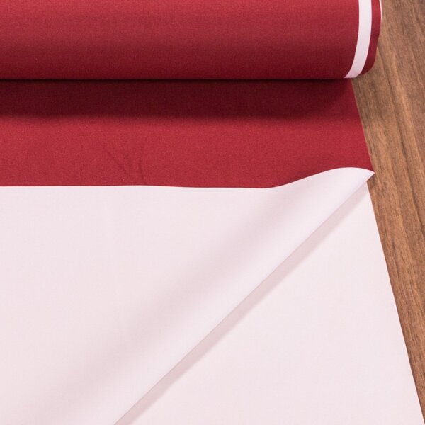 Brilltex Absolutně zatemňující závěs, 100% blackout ROUGE, vínový, š.140cm (látka v metráži)