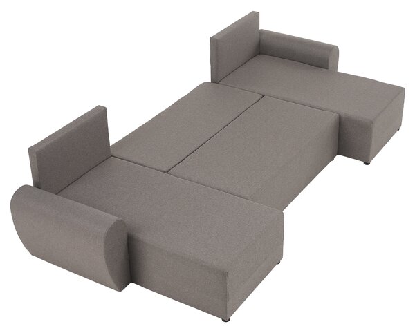 KONDELA Univerzální sedací souprava, šedobéžová Taupe, DAKAR NEW U