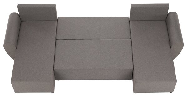 KONDELA Univerzální sedací souprava, šedobéžová Taupe, DAKAR NEW U