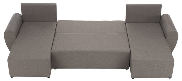 KONDELA Univerzální sedací souprava, šedobéžová Taupe, DAKAR NEW U