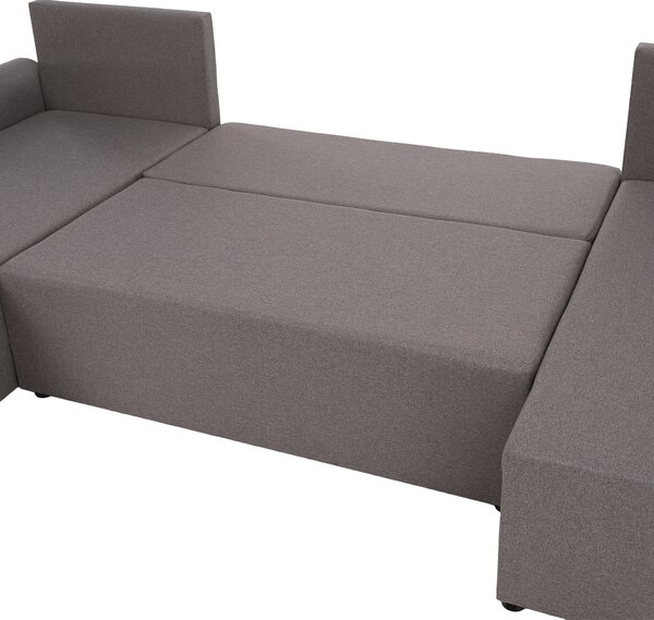 KONDELA Univerzální sedací souprava, šedobéžová Taupe, DAKAR NEW U