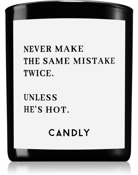 Candly & Co. Never make the same mistake twice vonná svíčka 250 g