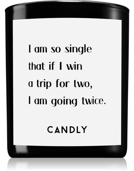 Candly & Co. I am so single vonná svíčka 250 g