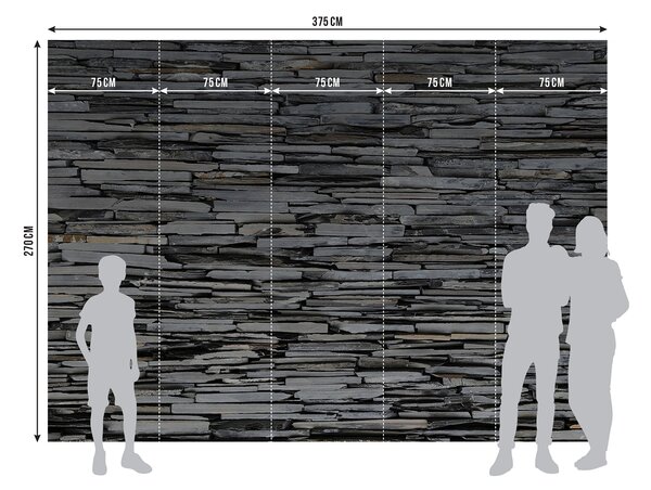 Fototapeta na míru Břidlicový Kámen | Vliesová fototapeta na zed' | DFTNS2479