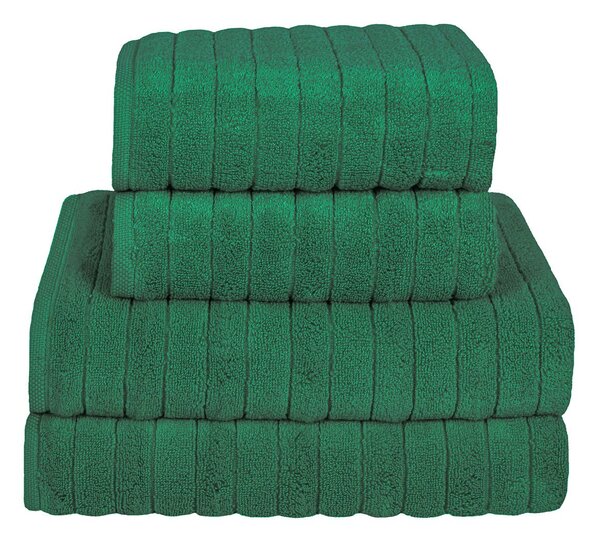 Forbyt mikrofroté ručník MIKRO DELUXE, tmavě zelený, 50x95cm