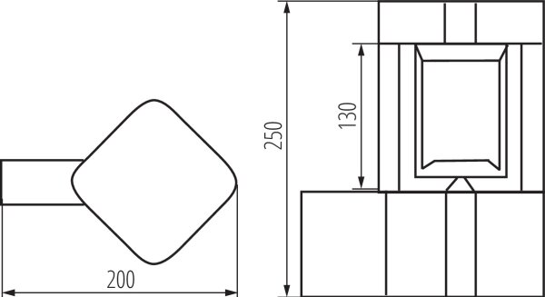 Kanlux 36552 - Venkovní nástěnné svítidlo PEVO 1xGX53/11W/230V IP44 antracit