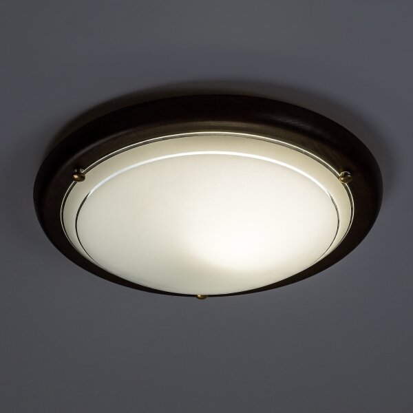 Brilagi - Stropní svítidlo ORBIS 1xE27/60W/230V pr. 30 cm borovice