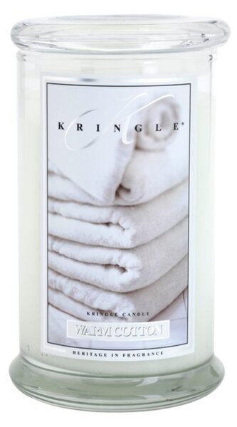 Kringle Candle Warm Cotton vonná svíčka 624 g