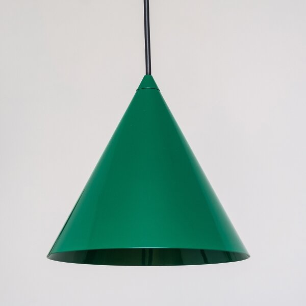 Lustr na lanku ETNA II 1xE27/15W/230V pr. 18,5 cm zelená