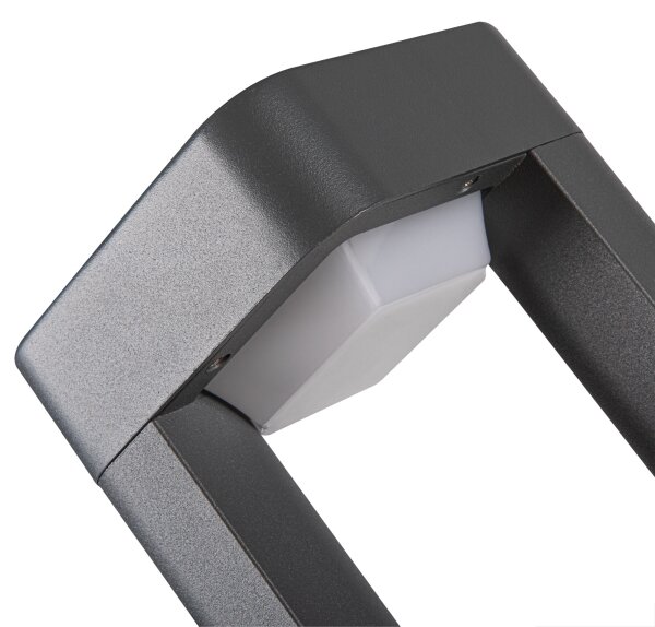 Kanlux 36552 - Venkovní nástěnné svítidlo PEVO 1xGX53/11W/230V IP44 antracit