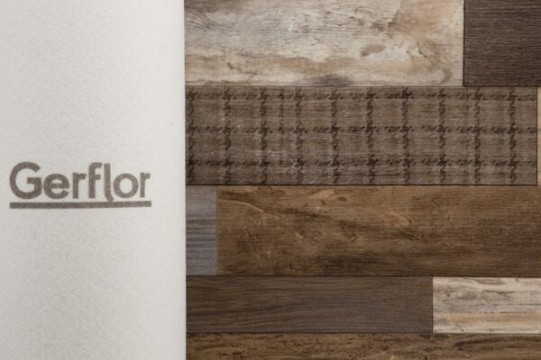 PVC Texline Gerflor rozměr š.400 x d.250 cm - Westwood Brown 1951 PB