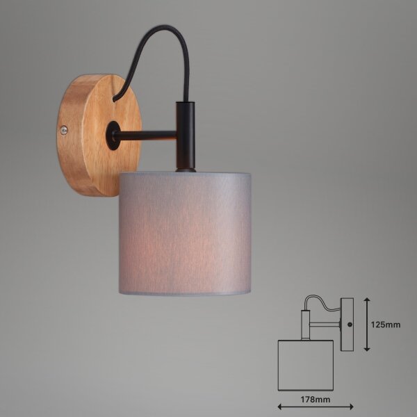 Briloner 2075-014 - Nástěnné svítidlo 1xE14/25W/230V