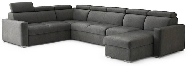 Sedací souprava PEDRO U | 250x380x170 | rozkládací + 3x úložný prostor | VÝBĚR TKANIN
