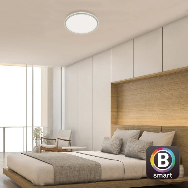 Briloner 3065-014 - LED Stm stropní svítidlo IVY 42W/230V Wi-Fi Tuya pr.49 cm+DO