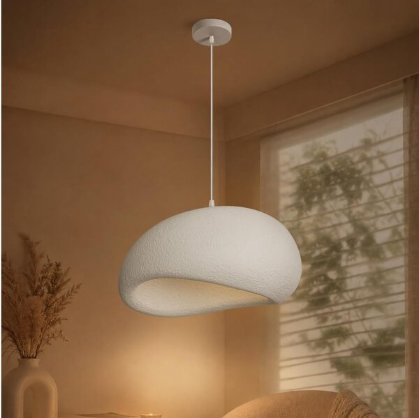 BRILAGI - Lustr na lanku WABI SABI 1xE27/60W/230V pr. 50 cm bílá