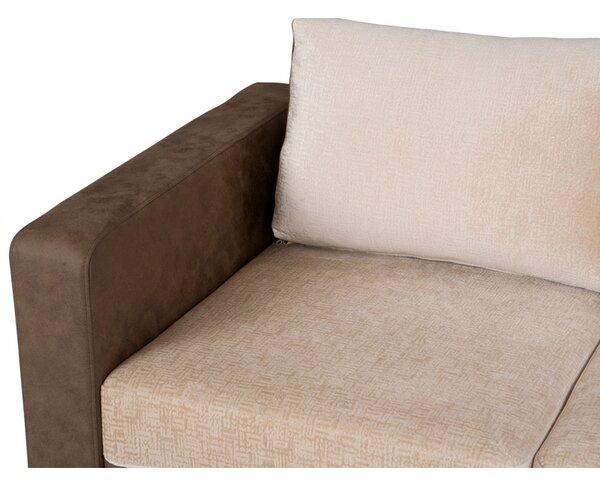 Rohová sedací souprava Nemezy Select, Barva: Eterno 2 + Velvetto 2, Strana: pravá 5902928304497