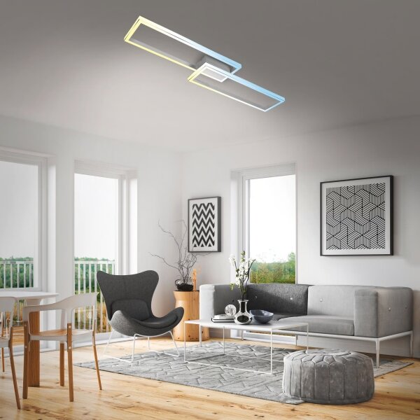 Briloner 3761019 - LED Stm stropní svítidlo LED/45W/230V 2700-6500K+DO mat chrom