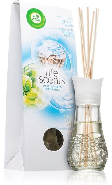 Air Wick Life Scents Linen In The Air aroma difuzér s náplní 30 ml