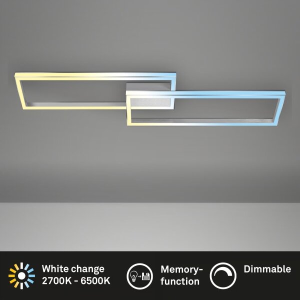 Briloner 3761019 - LED Stm stropní svítidlo LED/45W/230V 2700-6500K+DO mat chrom