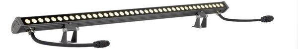 BIG WHITE SLV GALEN PRO 120 nástěnné svítidlo pro povrchovou montáž, 3000 K, 40 W, DALI 2, průchozí, 54°, antracitová barva 1009108