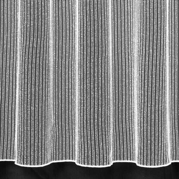 Brilltex Žakarová záclona 778, síťovaná, s olůvkem, bílá, výška 120cm ( v metráži)