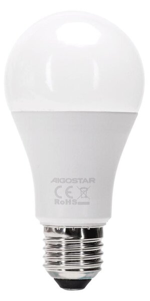 LED Stmívatelná žárovka A60 E27/9W/230V 4000K - Aigostar