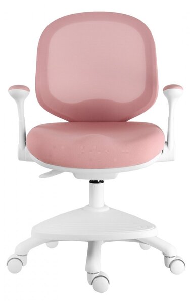 Dětská rostoucí židle Neoseat KIDDY ONE — látka, růžová