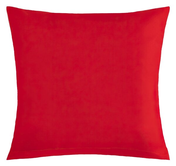 Bellatex Dekorační bavlněný povlak JEDNOBAREVNÝ 91/214, červená 40x40cm