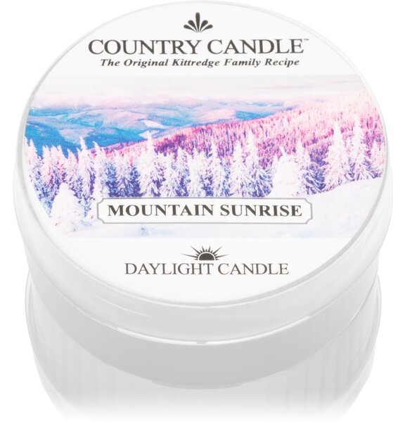 Country Candle Mountain Sunrise čajová svíčka 42 g
