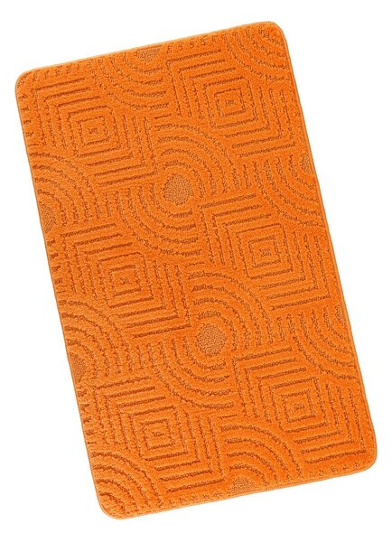 Bellatex Koupelnová předložka BANY, UNI BLUDIŠTĚ ORANŽOVÉ 60x50cm na WC