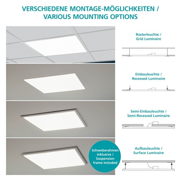 Eglo 32811 - LED Přisazený panel SALOBRENA LED/33W/230V